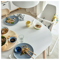 VEDBO Dining table, white, 160x95 cm