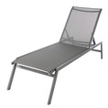 GoodHome Sun Lounger Batz, grey