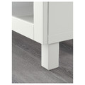 BESTÅ TV bench with drawers, Lappviken, Sindvik white clear glass, 180x40x74 cm