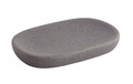 GoodHome Soap Dish Jubba, grey