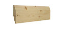 Double-sided Pine Skirting Board 15 x 94 x 2400 mm,  chamfered / ovolo