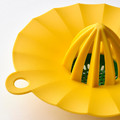 UPPFYLLD Lemon squeezer, bright yellow/bright green, 15 cm