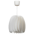 SKYMNINGEN Pendant lamp, white