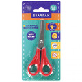 School Scissors 13cm, left-handed, 1pc, assorted colours