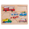 Wooden Puzzle Vehicles 18m+