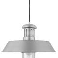 GoodHome Pendant Lamp Genly E27, silver