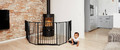 Baby Dan Safety Gate Flex XL Hearthgate 90-278 cm, black