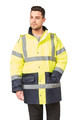 Site Safety Jacket Reflective Jacket Shackley XXL, yellow