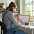 SOLFÅGEL 3-piece easel and accessories set