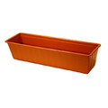 Balcony Plant Pot Box 40 cm, terracotta