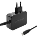 Qoltec Wall Charger EU Plug GaN POWER PRO 1xUSB C, 65W, 5 20V