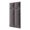 Upholstered Wall Panel Stegu Mollis Rectangle 90 x 30 cm, grey