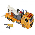 DIY Assembly City Service Tow Truck with Light & Sound 3+