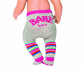 Zapf BABY born Trend Tights (2 pack) 43cm, assorted colours, 3+