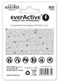 EverActive Silver Line R03/AAA 800mAh Batteries 4 Pack