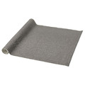 SVARTSENAP Table-runner, grey, 35x130 cm