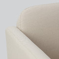 LINANÄS 3-seat sofa, with chaise longue/Vissle beige