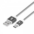 TB Cable USB - USB C 1.5m Quick Charge, grey