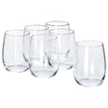 STORSINT Glass, transparent glass, 37 cl, 6 pack