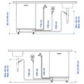 RÅGLANDA Integrated dishwasher, IKEA 500, 60 cm