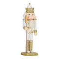 Nutcracker Christmas Decoration Henry 3 18cm, white