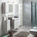 Mirano Wall-mounted Bathroom Cabinet Vena, white