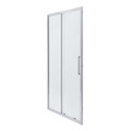 Shower Sliding Door Zilia 120 x 200 cm, inox/clear glass