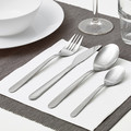 MOPSIG 16-piece flatware set, stainless steel