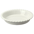 HÖSTAGILLE Pie dish, off-white, 32 cm