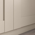 BERGSBO Door, beige, 50x229 cm