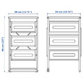 LENNART Drawer unit, white