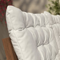 KUDDARNA Back cushion, outdoor, light grey-beige, 62x44 cm