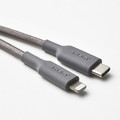 LILLHULT USB-C to lightning, grey, 1.5 m