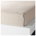 DVALA Sheet, beige, 240x260 cm