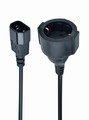 Gembird Power Adapter Cord IEC320 C14->SCHUKO 15cm