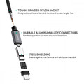 Aukey Quick Charge USB-C to USB-C Cable 2m 3A 60W CB-CD6