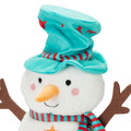 Christmas Snowman Light up & Moving Hat Jignle Bells, battery-operated