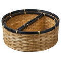 SNÖPLOG Basket, set of 3, bamboo