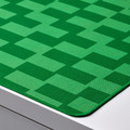 BLÅSKATA Gaming mouse pad, green/patterned, 40x80 cm