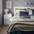 TRATTVIVA Bedspread, light grey-green, 230x250 cm