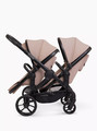 iCandy Peach 7 Pushchair and Carrycot - Double, Black