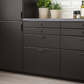 KUNGSBACKA Drawer front, anthracite, 60x20 cm