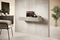 Wall-mounted Console Table Dresser Nicole, cashmere/matt cashmere