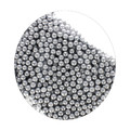 Decorative Styrofoam Balls 7mm 10g, silver