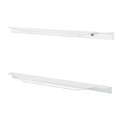 GoodHome Cabinet Strip Handle aluminium 297 mm, 2 pack