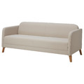 LINANÄS 3-seat sofa, Vissle beige