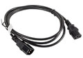 Lanberg Extension PowerCable IEC 320 C13 - C14  1.8M black