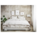 ASKVOLL Bed frame, white, 160x200 cm