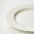 OFANTLIGT Side plate, white, 22 cm