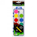 Starpak Water Paint Set Pixel 12 Colours & Paintbrush